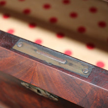 Load image into Gallery viewer, English Biedermeier Mahogany Secretaire Chest with Mother-of-Pearl Detail. B12650