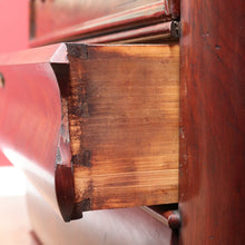 Load image into Gallery viewer, English Biedermeier Mahogany Secretaire Chest with Mother-of-Pearl Detail. B12650