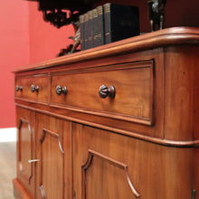 Load image into Gallery viewer, x SOLD Antique English Mahogany Sideboard or Servery with Drawer and Cupboard Storage. B12359