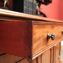 Load image into Gallery viewer, x SOLD Antique English Mahogany Sideboard or Servery with Drawer and Cupboard Storage. B12359