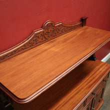 Load image into Gallery viewer, x SOLD Antique English Mahogany Sideboard or Servery with Drawer and Cupboard Storage. B12359