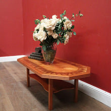Load image into Gallery viewer, Mid-Century Australian Specimen Timbers Coffee Table with a Tier to the Base. B12362