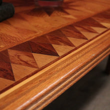 Load image into Gallery viewer, Mid-Century Australian Specimen Timbers Coffee Table with a Tier to the Base. B12362