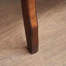 Load image into Gallery viewer, x SOLD 1940s English Mahogany Two Drawer Hall Table or Lamp Side Table. B12361