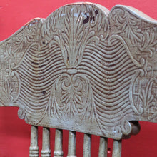 Load image into Gallery viewer, Antique English Painted Hall Chair in Sage Green and Duck Egg Blue. B13077
