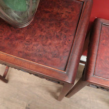 Load image into Gallery viewer, x SOLD Nesting Tables, A Set of 4 Chinese Rosewood Stackable Lam or Side Tables. B12332