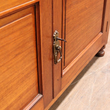 Load image into Gallery viewer, Antique Australian Cedar Servery or Dumb Waiter with Drawers and Cupboard. B12653