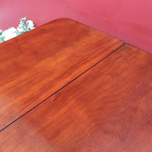 Load image into Gallery viewer, Antique English Mahogany Fold Over Tea Table Games Table or Parlour Table. B13050
