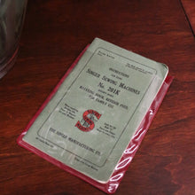 Load image into Gallery viewer, X SOLD Antique Singler Treadle Sewing Machine with Cast Iron Base and Six Drawers. B12365