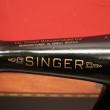 Load image into Gallery viewer, X SOLD Antique Singler Treadle Sewing Machine with Cast Iron Base and Six Drawers. B12365