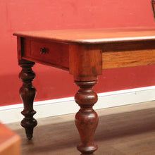 Load image into Gallery viewer, x SOLD Antique Australian Cedar Refectory Dining or Kitchen Table with a Drawer to Each End. B12374