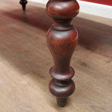 Load image into Gallery viewer, x SOLD Antique Australian Cedar Refectory Dining or Kitchen Table with a Drawer to Each End. B12374