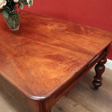 Load image into Gallery viewer, x SOLD Antique Australian Cedar Refectory Dining or Kitchen Table with a Drawer to Each End. B12374