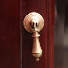 Load image into Gallery viewer, x SOLD Vintage Drinks Cabinet with Glass Panels and A Lift of Tray with Brass Handles. B12356