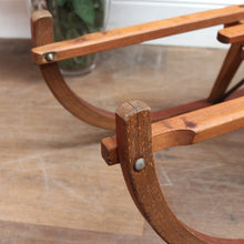 Load image into Gallery viewer, x SOLD - Vintage German Timber Child’s Sleigh by Davos Germina Marked Made in GDR. 12667
