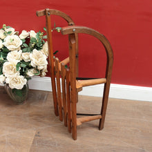 Load image into Gallery viewer, x SOLD - Vintage German Timber Child’s Sleigh by Davos Germina Marked Made in GDR. 12667