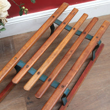 Load image into Gallery viewer, Vintage German Timber Child’s Sleigh by Davos Germina Marked Made in GDR. 12666