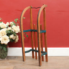 Load image into Gallery viewer, Vintage German Timber Child’s Sleigh by Davos Germina Marked Made in GDR. 12666