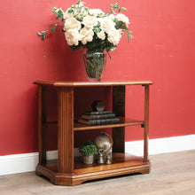 Load image into Gallery viewer, x SOLD Vintage Drexel-Style Two Tier Sideboard or Hall Table Stand, Reeded Supports. B12368
