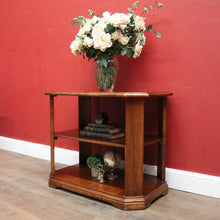 Load image into Gallery viewer, x SOLD Vintage Drexel-Style Two Tier Sideboard or Hall Table Stand, Reeded Supports. B12368