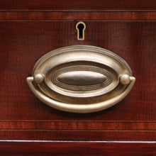 Load image into Gallery viewer, x SOLD Antique English Mahogany Low Chest of Drawers or Three Drawer Cabinet. B12378