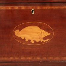 Load image into Gallery viewer, x SOLD Antique English Mahogany Low Chest of Drawers or Three Drawer Cabinet. B12378