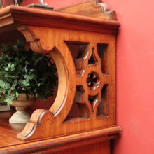 Load image into Gallery viewer, x SOLD Antique English Sideboard or Dumb Waiter / Servery in Mahogany with Cupboard Storage. B12377