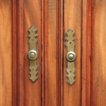 Load image into Gallery viewer, x SOLD Antique English Sideboard or Dumb Waiter / Servery in Mahogany with Cupboard Storage. B12377