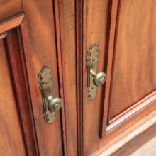 Load image into Gallery viewer, x SOLD Antique English Sideboard or Dumb Waiter / Servery in Mahogany with Cupboard Storage. B12377