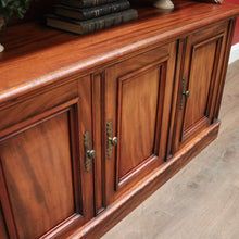 Load image into Gallery viewer, x SOLD Antique English Sideboard or Dumb Waiter / Servery in Mahogany with Cupboard Storage. B12377