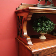 Load image into Gallery viewer, x SOLD Antique English Sideboard or Dumb Waiter / Servery in Mahogany with Cupboard Storage. B12377