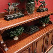 Load image into Gallery viewer, x SOLD Antique English Sideboard or Dumb Waiter / Servery in Mahogany with Cupboard Storage. B12377
