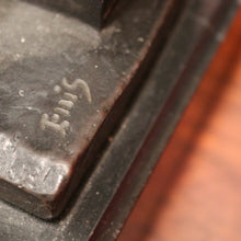 Load image into Gallery viewer, Antique Marble and Bronze - Michael Angelo's depiction of Mosses, Tables of Law. B12381