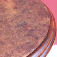 Load image into Gallery viewer, x SOLD Antique Victorian Sewing or Lady’s Work Table with Pedestal Base and Carved Detail. B12659