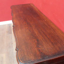 Load image into Gallery viewer, Antique French Oak Sideboard with Three Drawers Two Door Cupboard B13086