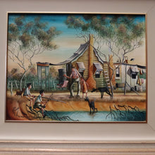Load image into Gallery viewer, x SOLD Max Mannix Original Oil on Canvas – Framed Australian Outback Scene. B12382