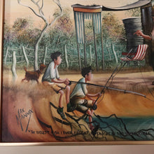 Load image into Gallery viewer, x SOLD Max Mannix Original Oil on Canvas – Framed Australian Outback Scene. B12382