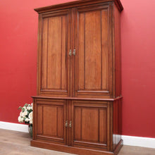 Load image into Gallery viewer, x SOLD Antique Australian Gentleman's Press or Chest on Chest, Chest of Drawers. B12335