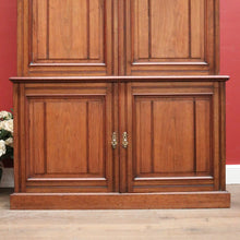 Load image into Gallery viewer, x SOLD Antique Australian Gentleman's Press or Chest on Chest, Chest of Drawers. B12335