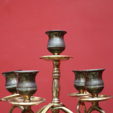 Load image into Gallery viewer, Large Brass 17-Branch Gothic Revival Candelabra – French Style. B12840