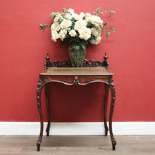 Load image into Gallery viewer, x SOLD Antique French Ladies Desk, Brazilian Rosewood and Green Leather Desk. B12384