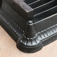 Load image into Gallery viewer, Antique Australian Metters Cast Iron Boot Scraper with Grill. B12699