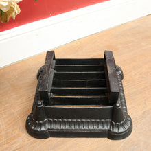 Load image into Gallery viewer, Antique Australian Metters Cast Iron Boot Scraper with Grill. B12699