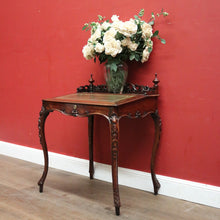 Load image into Gallery viewer, x SOLD Antique French Ladies Desk, Brazilian Rosewood and Green Leather Desk. B12384