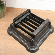 Load image into Gallery viewer, Antique Australian Metters Cast Iron Boot Scraper with Grill. B12699
