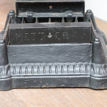 Load image into Gallery viewer, Antique Australian Metters Cast Iron Boot Scraper with Grill. B12699