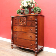 Load image into Gallery viewer, Australian Cedar Chest of Drawers by Andrew Lenehan, Sydney Cabinet Maker. B12668