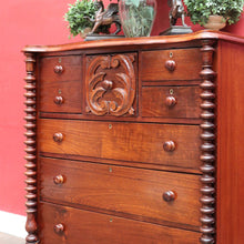 Load image into Gallery viewer, Australian Cedar Chest of Drawers by Andrew Lenehan, Sydney Cabinet Maker. B12668