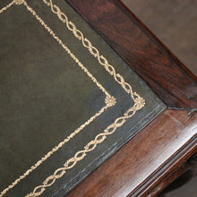 Load image into Gallery viewer, x SOLD Antique French Ladies Desk, Brazilian Rosewood and Green Leather Desk. B12384