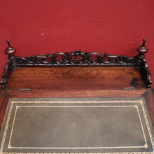 Load image into Gallery viewer, x SOLD Antique French Ladies Desk, Brazilian Rosewood and Green Leather Desk. B12384